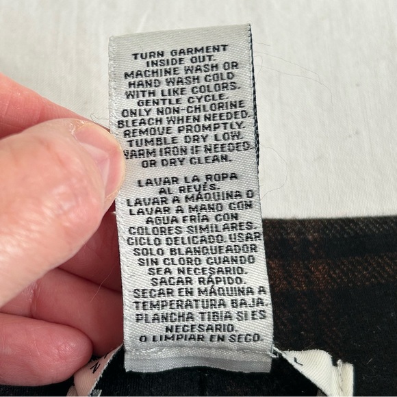 Zac & Rachel Plaid Pull On Stretch Knit Pants - Picture 12 of 13